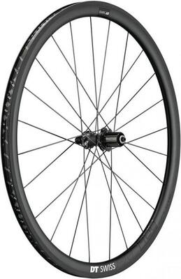 DT SWISS Laufrad (Hinterrad) PRC 1400 Spline 35 Carbon, schwarz, 130/5mm QR, ...