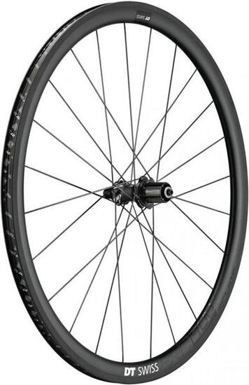 DT SWISS Laufrad (Hinterrad) PRC 1400 Spline 35 Carbon, schwarz, 130/5mm QR, ...