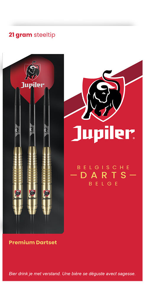 Bull's Jupiler Brass Dart 21 gram 4/4