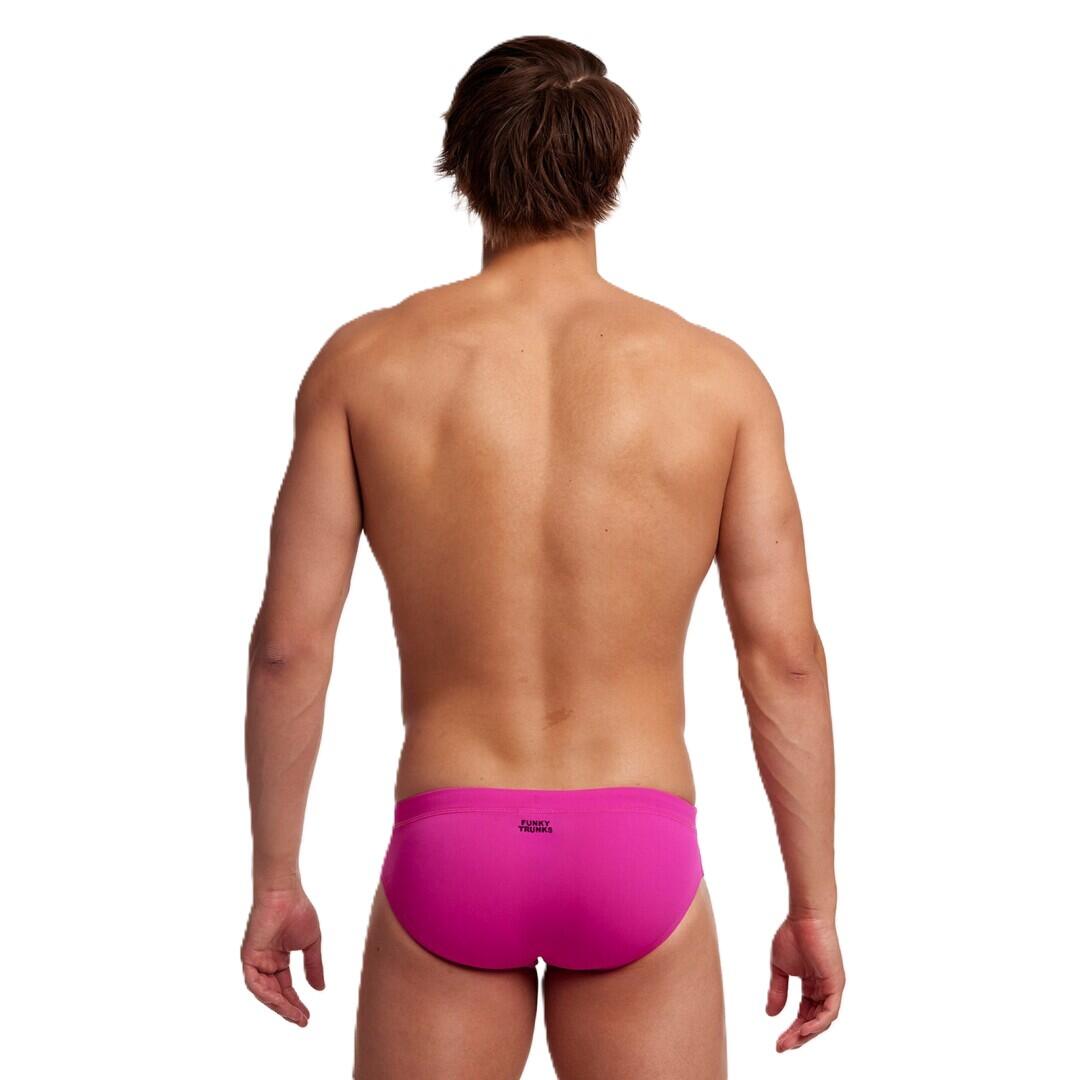 Kąpielówki męskie slipy na basen treningowe Funky Trunks Still Pink 2/4