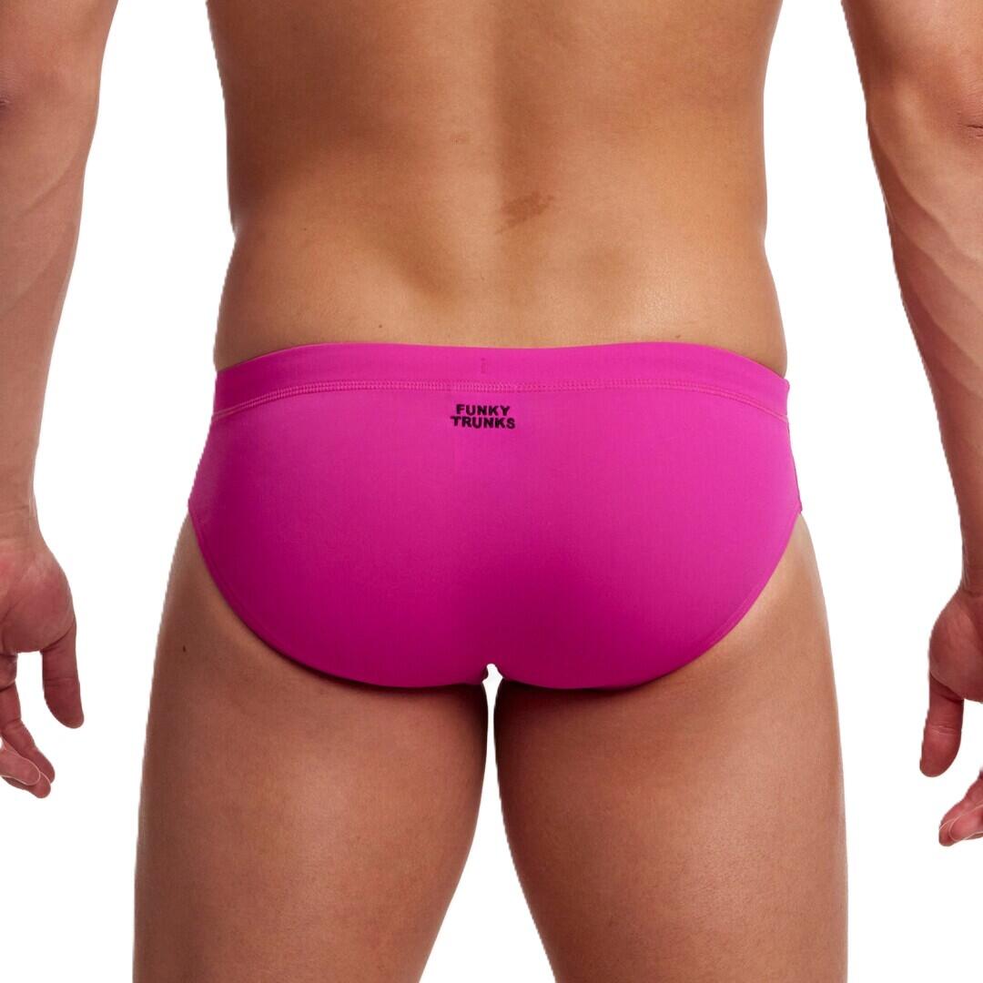 Kąpielówki męskie slipy na basen treningowe Funky Trunks Still Pink 3/4