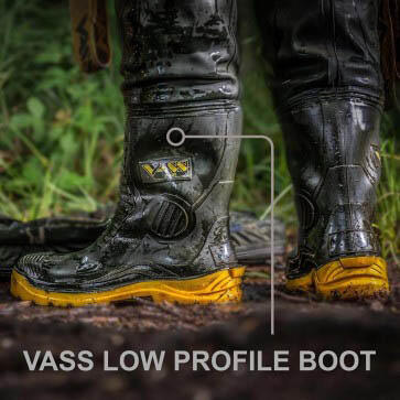 Wodery Wędkarskie Spodniobuty Vass E Nova 700 Series Chest Wader 5/5