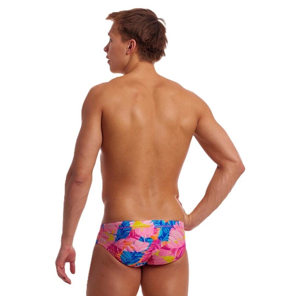 Kąpielówki męskie slipy na basen treningowe Funky Trunks Just Jungle