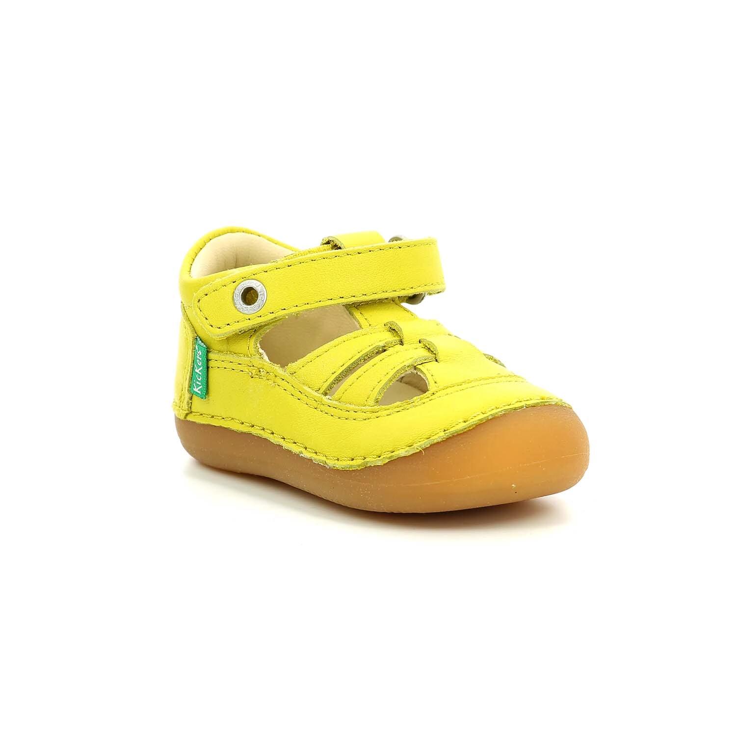 Sandały dziecięce Kickers SUSHY JAUNE 3/5