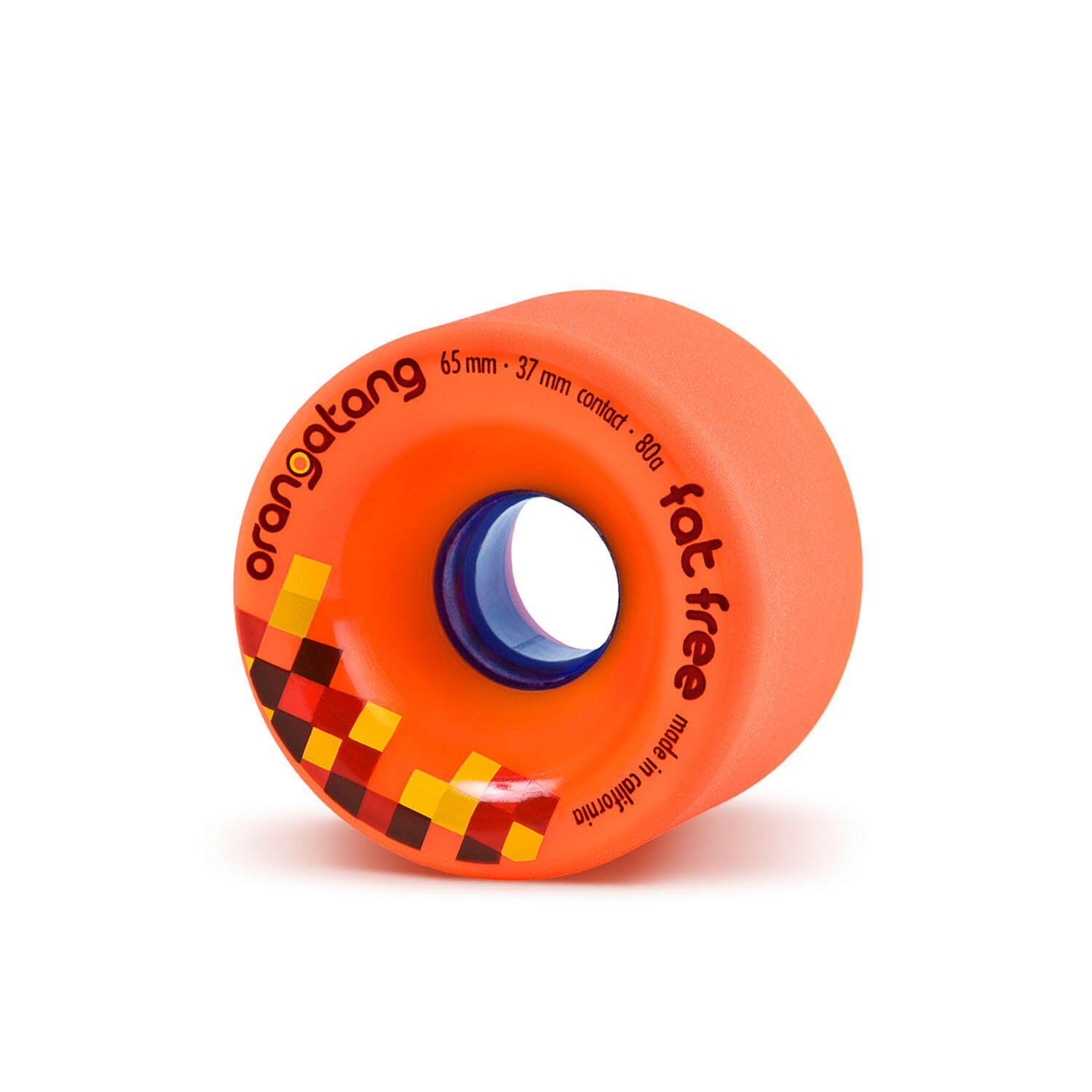 ORANGATANG Ruote Sk8 65mm Fat Free 80A ORANGATANG