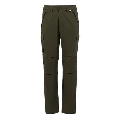 Heren questra cargo broek (donkere khaki)