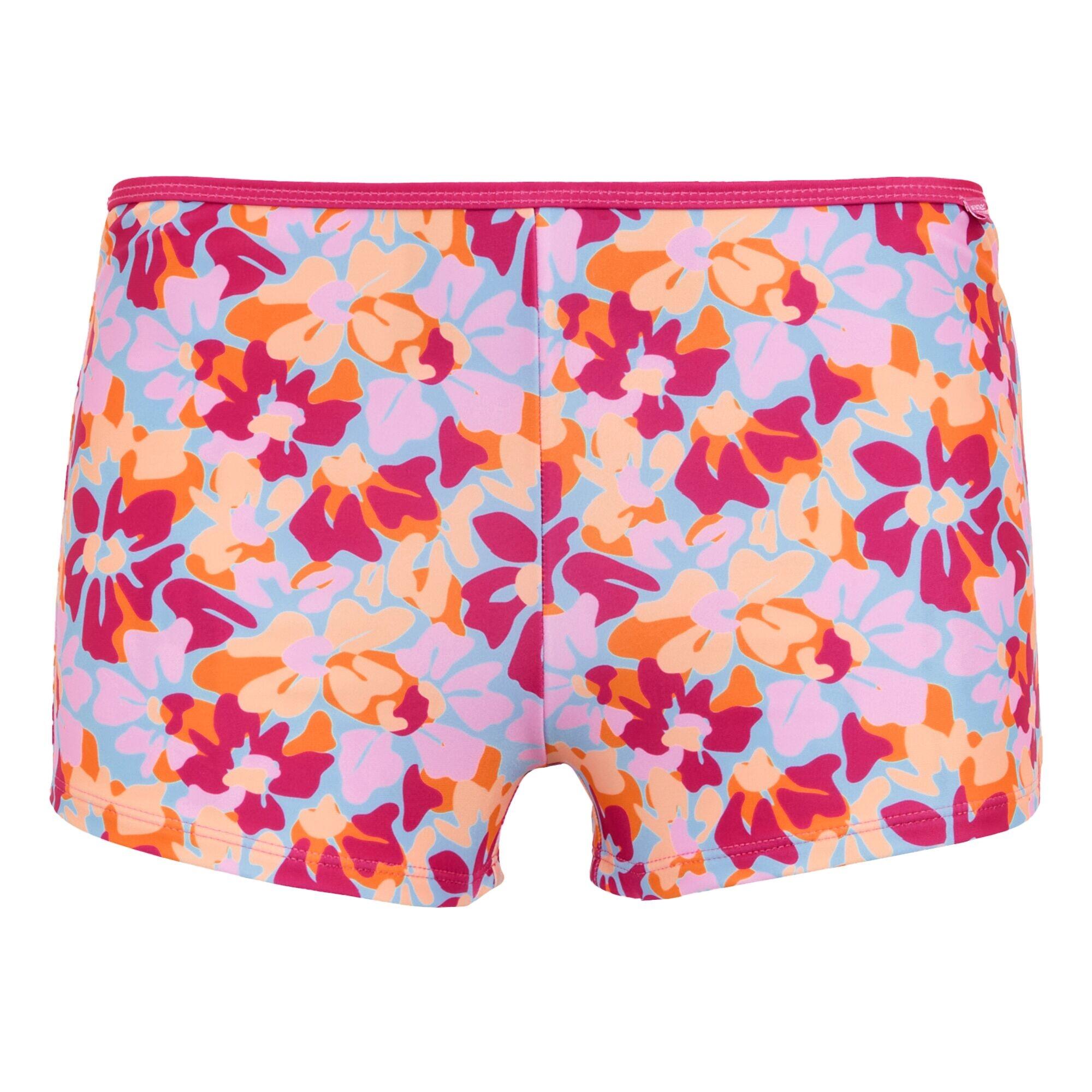 REGATTA Pantaloncini Bikini Estate Floreale Donna Regatta Aceana Rosa Giallo