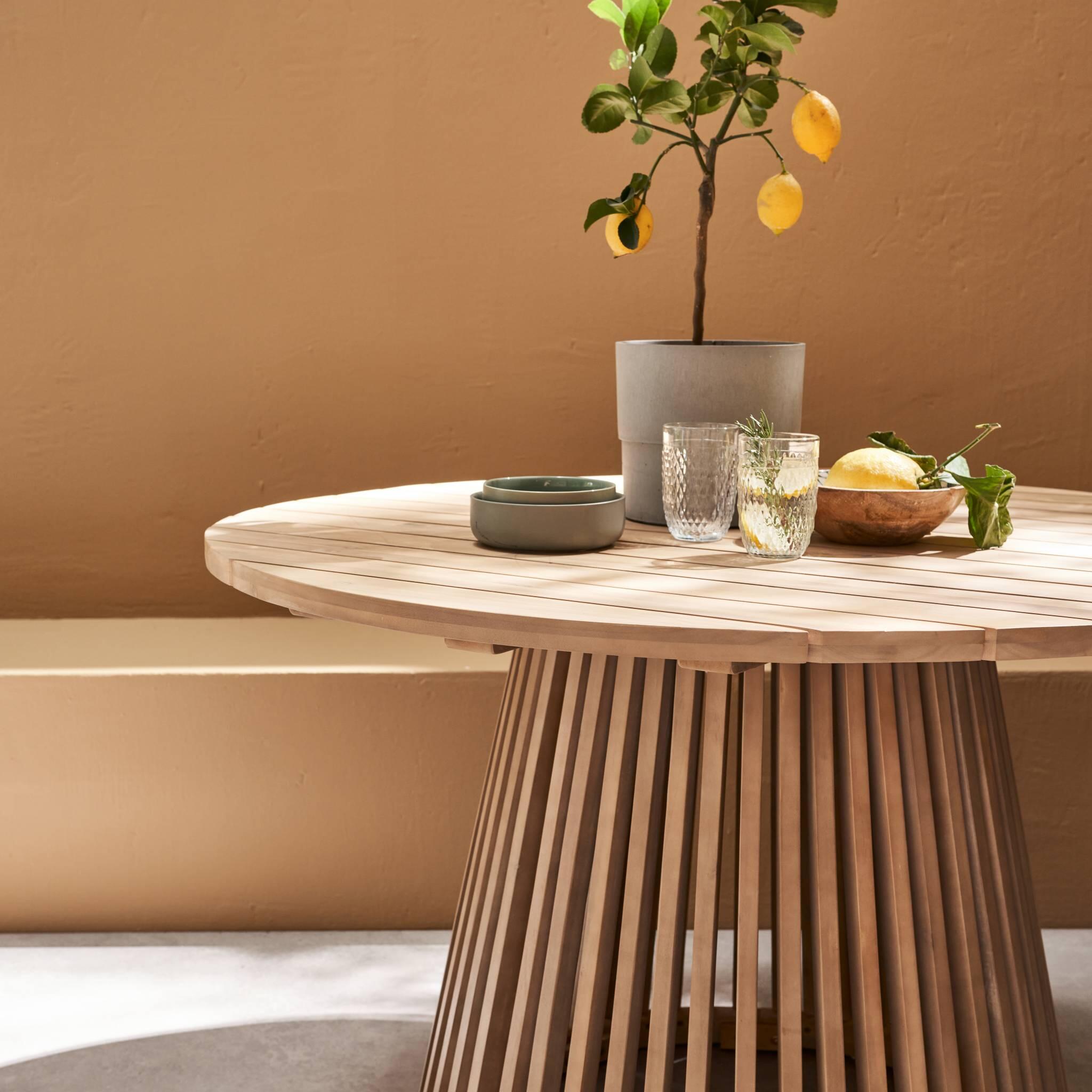 Mesa de jantar em madeira de 4 lugares, Madeira 3/5