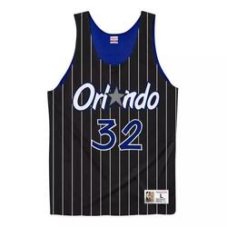 Maillot NBA Réversible Shaquille O'neal Orlando Magic Mitchell & ness Noir