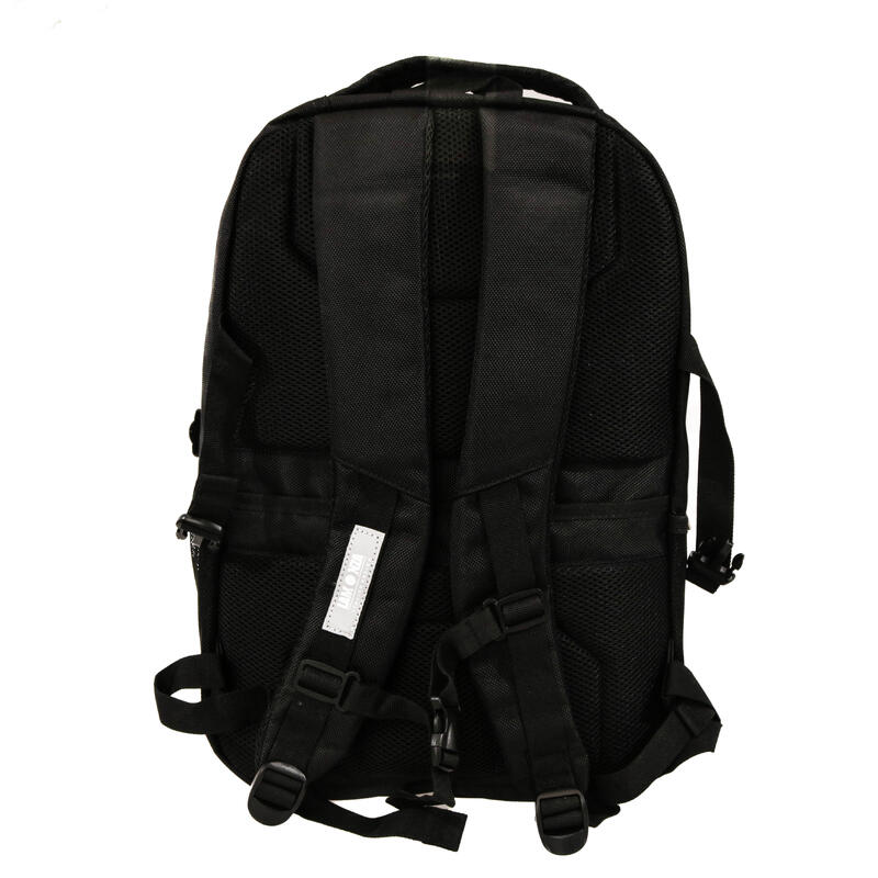 Rucsac Smiley, Lamonza, 47x34x18 cm, negru