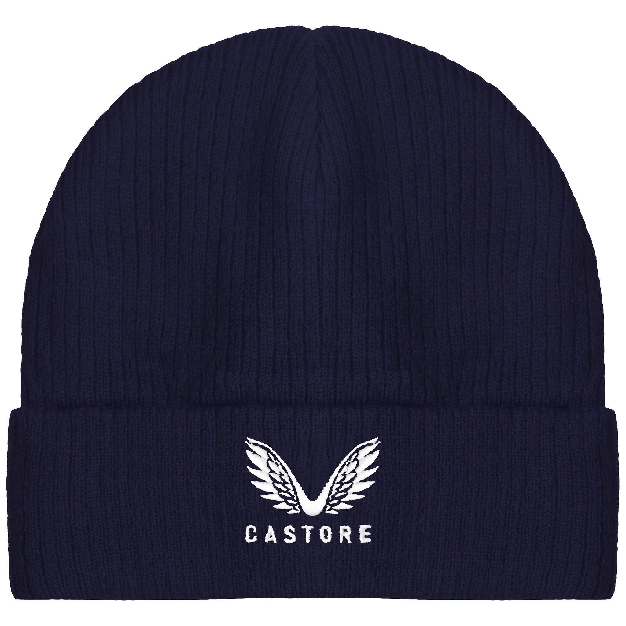 CASTORE Castore Logo Stock Kids Navy Beanie