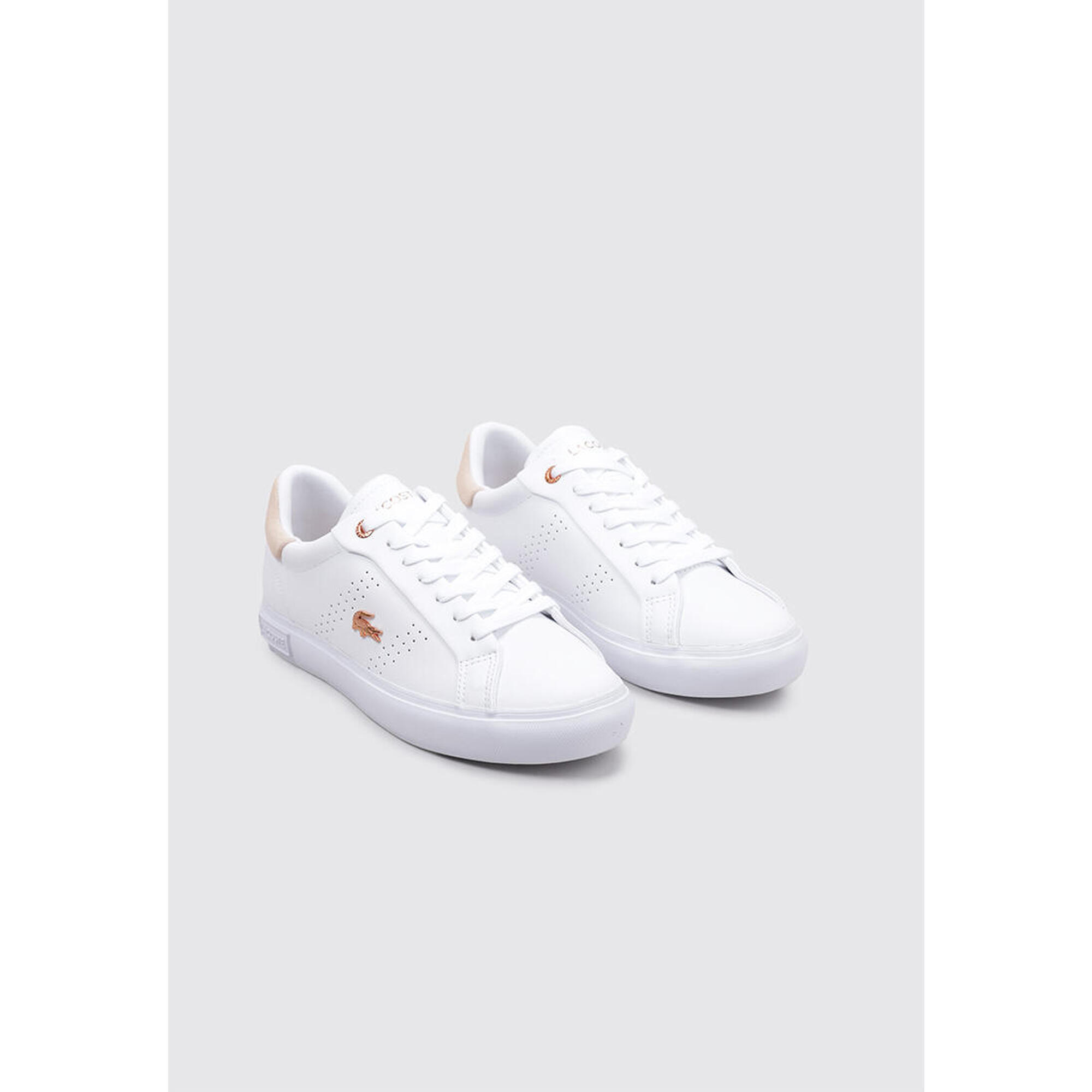 Chaussures Deportivas Mujer Lacoste POWERCOURT 2.0  Blanc