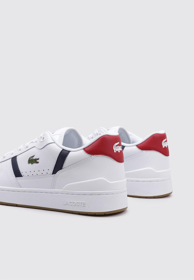 Chaussure de randonnée Baskets Homme Lacoste T-CLIP SET 224 8 SMA Blan 4/5