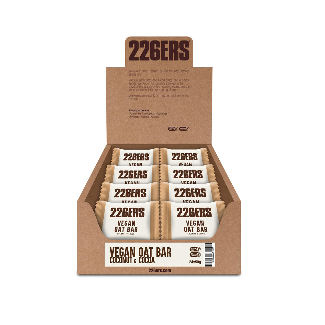 Barra aveia – oat – snack – sem açúcar, gluten e vegano 3/6