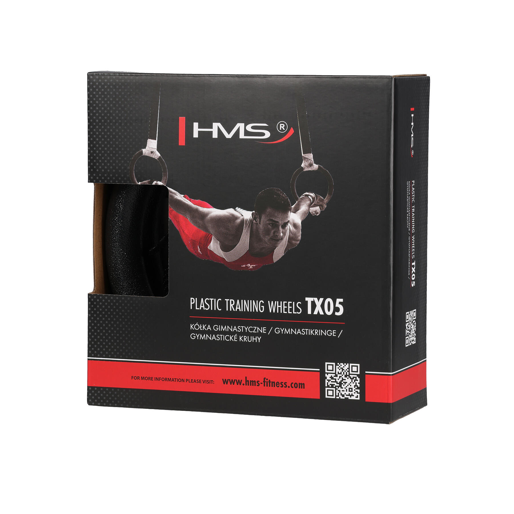 Plastový cvičební kroužek HMS TX05 6/6