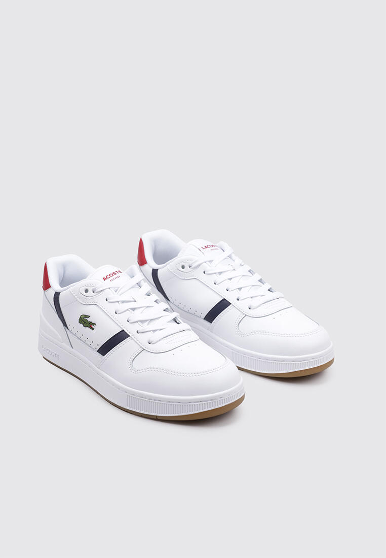 Chaussure de randonnée Baskets Homme Lacoste T-CLIP SET 224 8 SMA Blan 2/5