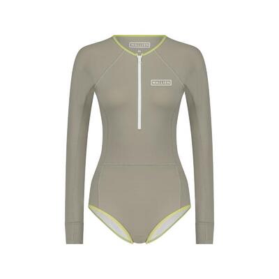 Langärmeliger Damen-Sportbadeanzug zum Surfen und Schwimmen – UV-Schutz