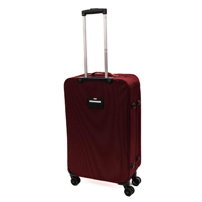 Troler Lime, Lamonza, 70x41x25 cm, 2.9 kg, expandabil 30%, rosu / galben