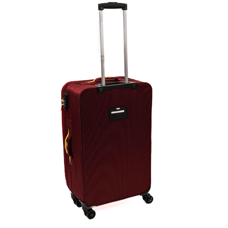 Troler Lime, Lamonza, 70x41x25 cm, 2.9 kg, expandabil 30%, rosu / galben