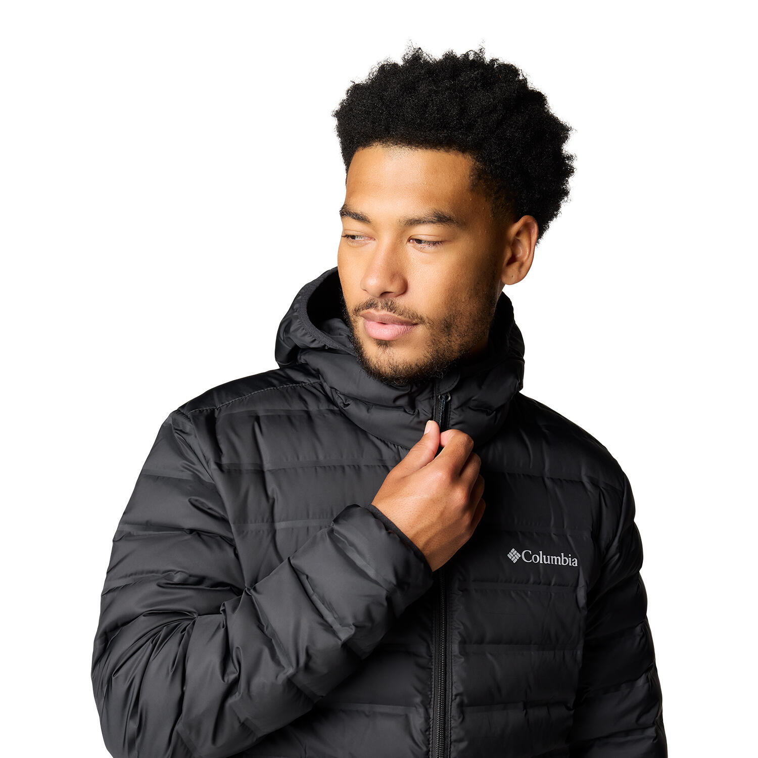 Chaqueta de plumón Columbia Lake 22 II Down con capucha para hombre 6/7