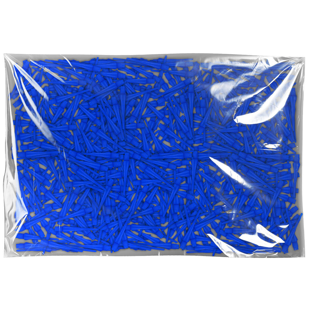 Bull's Long Life Short Softtip Points | 1000 pcs Blue 2/2