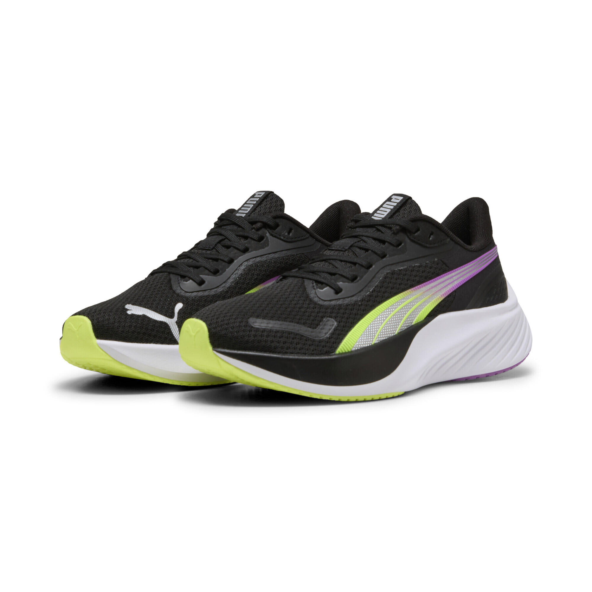 PUMA Sapatilhas Corrida Adulto Leves Pounce Lite PUMA Black Pure Magenta Purple