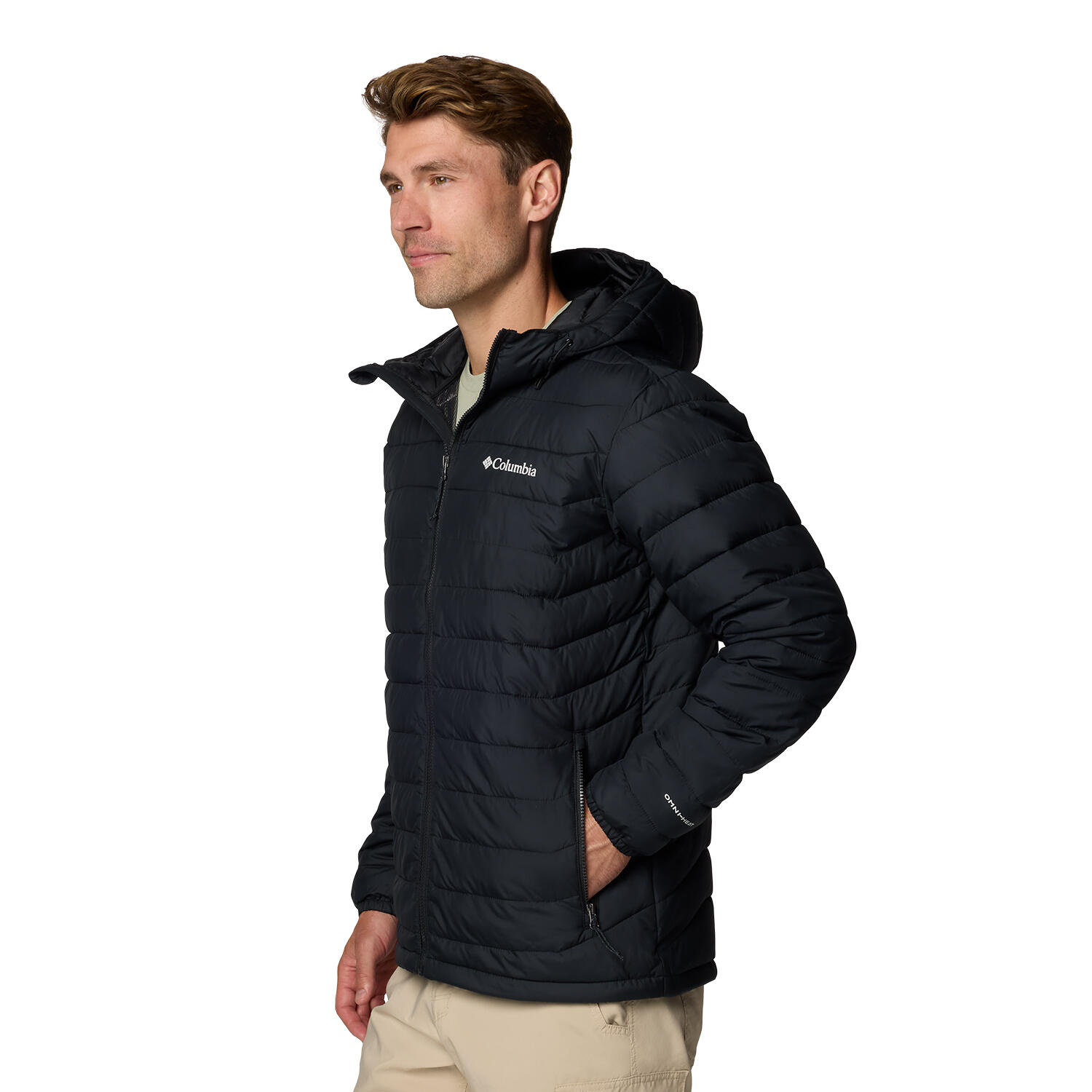 Doudoune Columbia Powder Lite II à capuche pour hommes 5/7