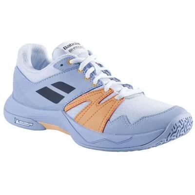 Schoenen - badminton - junior - shadow team 2 - zwart/blauw