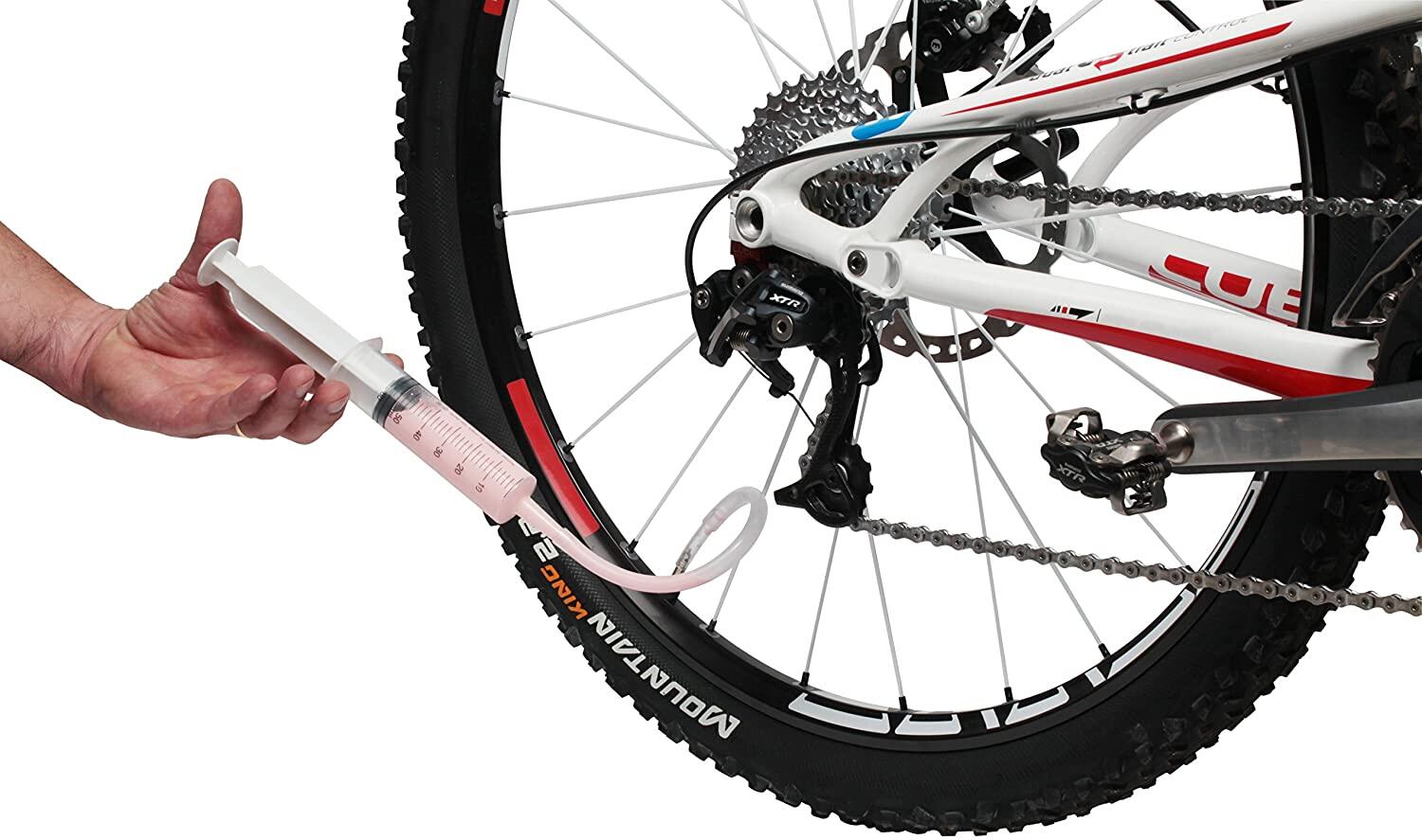 Z-puncture seal vloeistof tubeless met spuit en slang 1l Zefal 2/4
