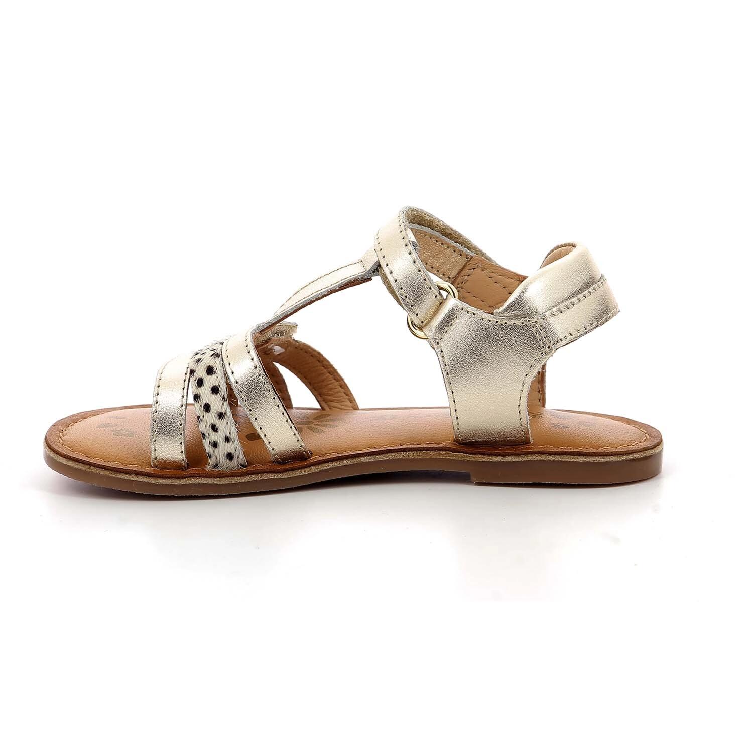 Sandały dziecięce Kickers DIAMANTO OR PONY 2/5