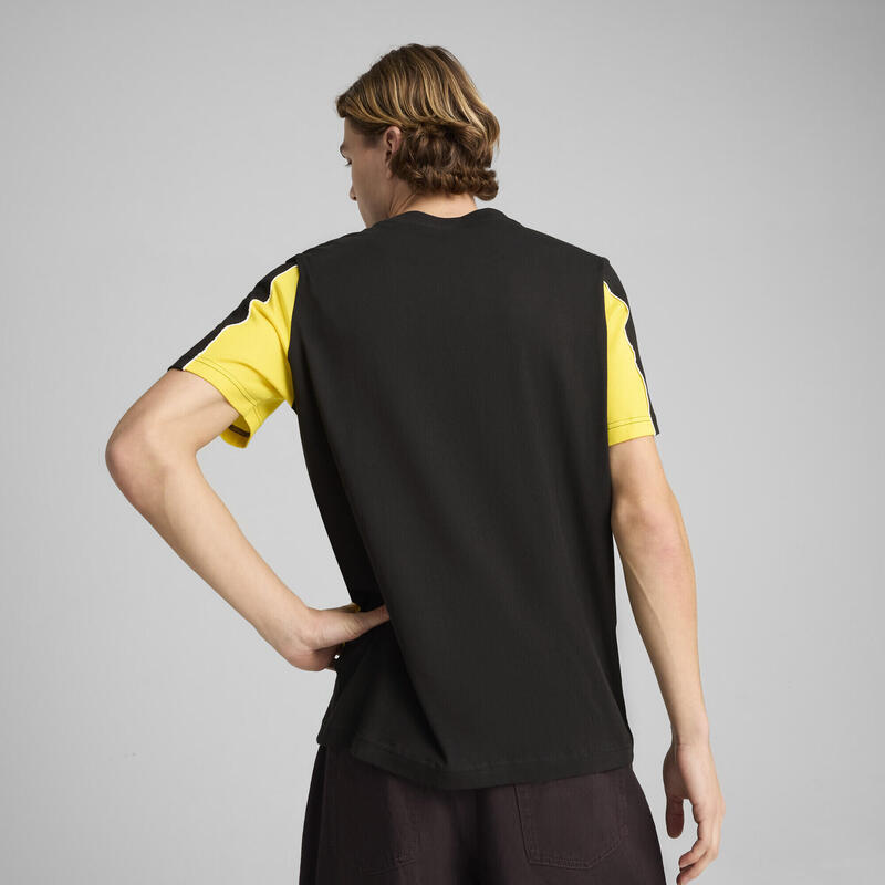 Tricou bărbați Borussia Dortmund Ftblarchive Negru PUMA