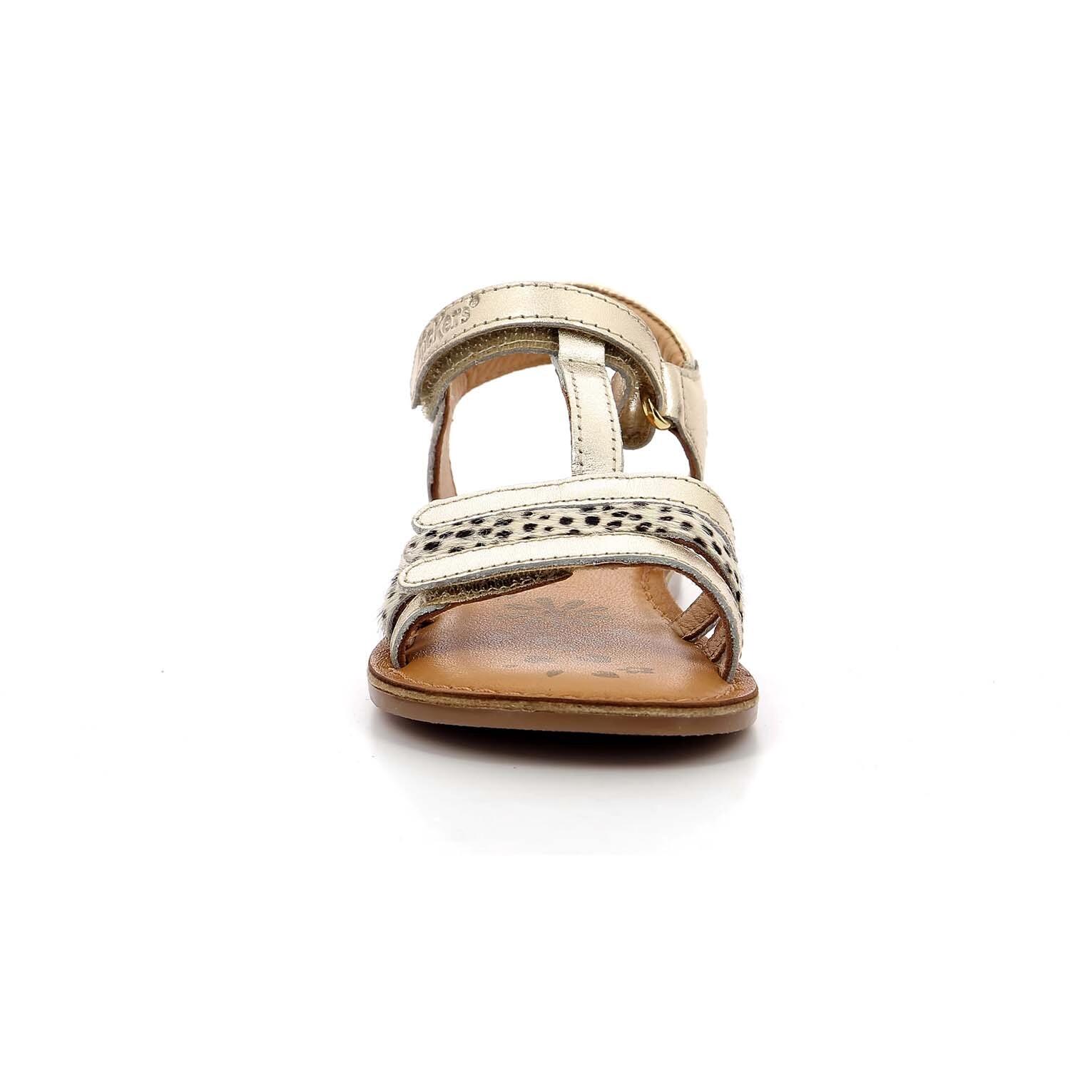 Sandały dziecięce Kickers DIAMANTO OR PONY 4/5
