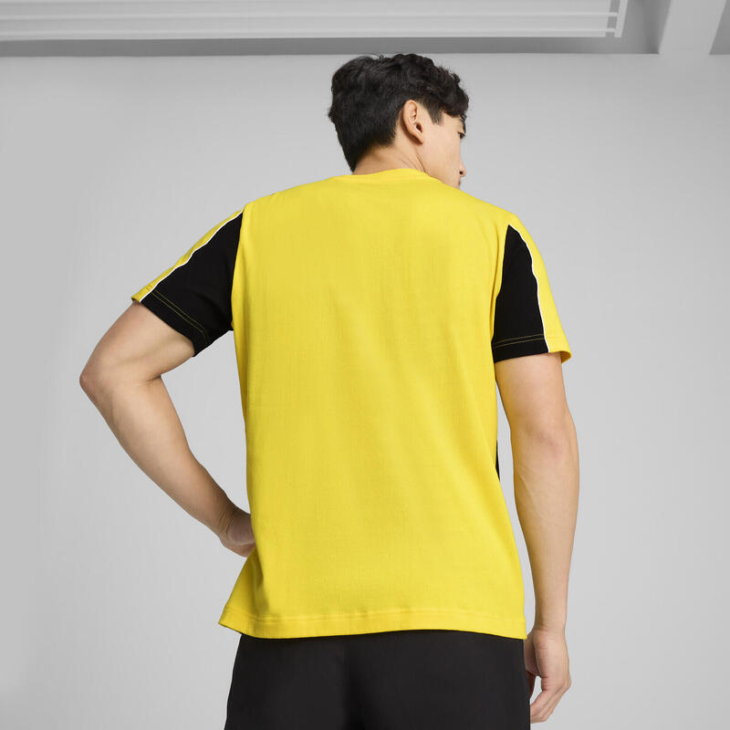 Męska koszulka Borussia Dortmund ftblARCHIVE PUMA Faster Yellow Black