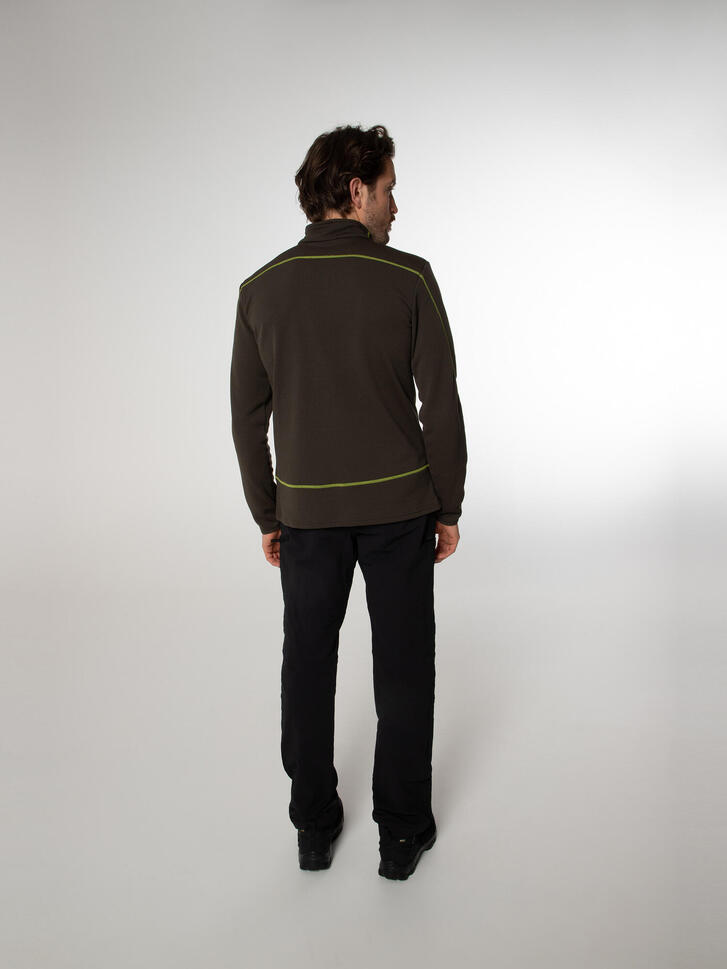 Koszulka męska Protest HUMANS 1/4 zip top