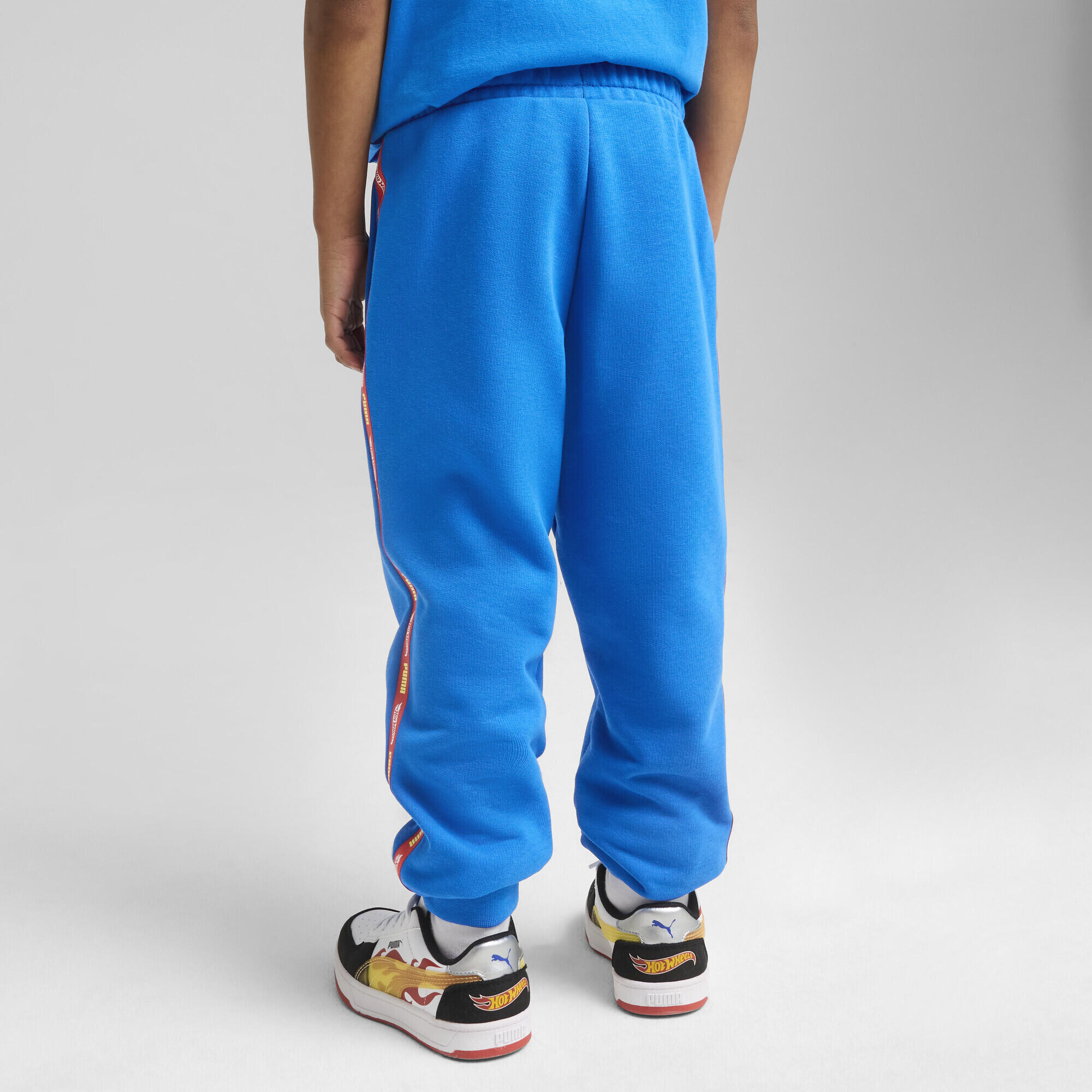 Pantaloni della tuta PUMA x HOT WHEELS™ per bambini PUMA Team Royal Blue 3/7