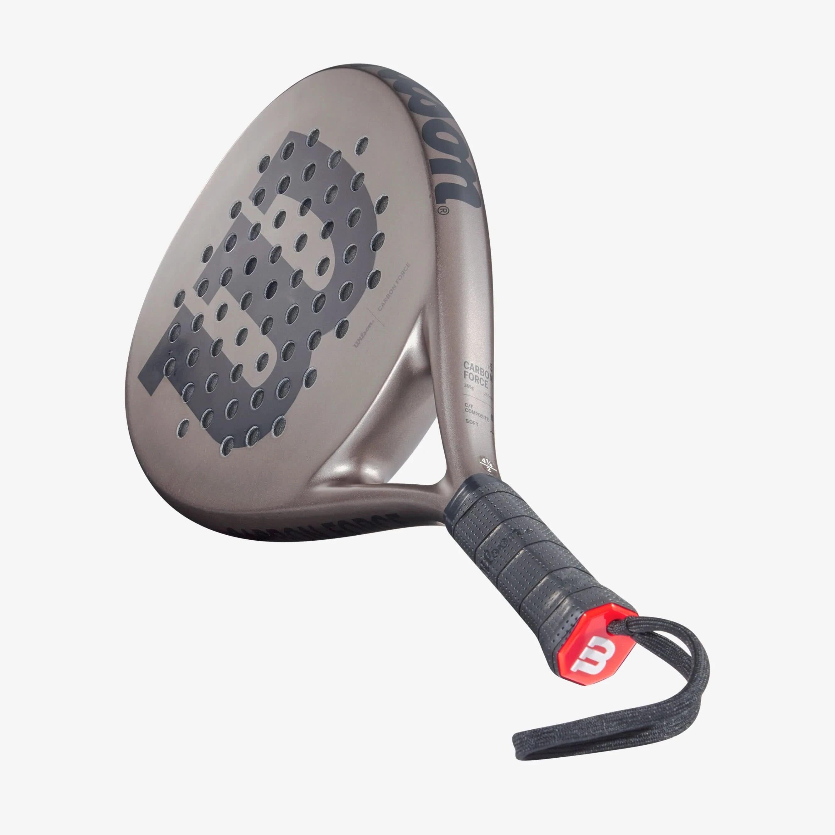 Raquetes de padel homem wilson carbon force azul