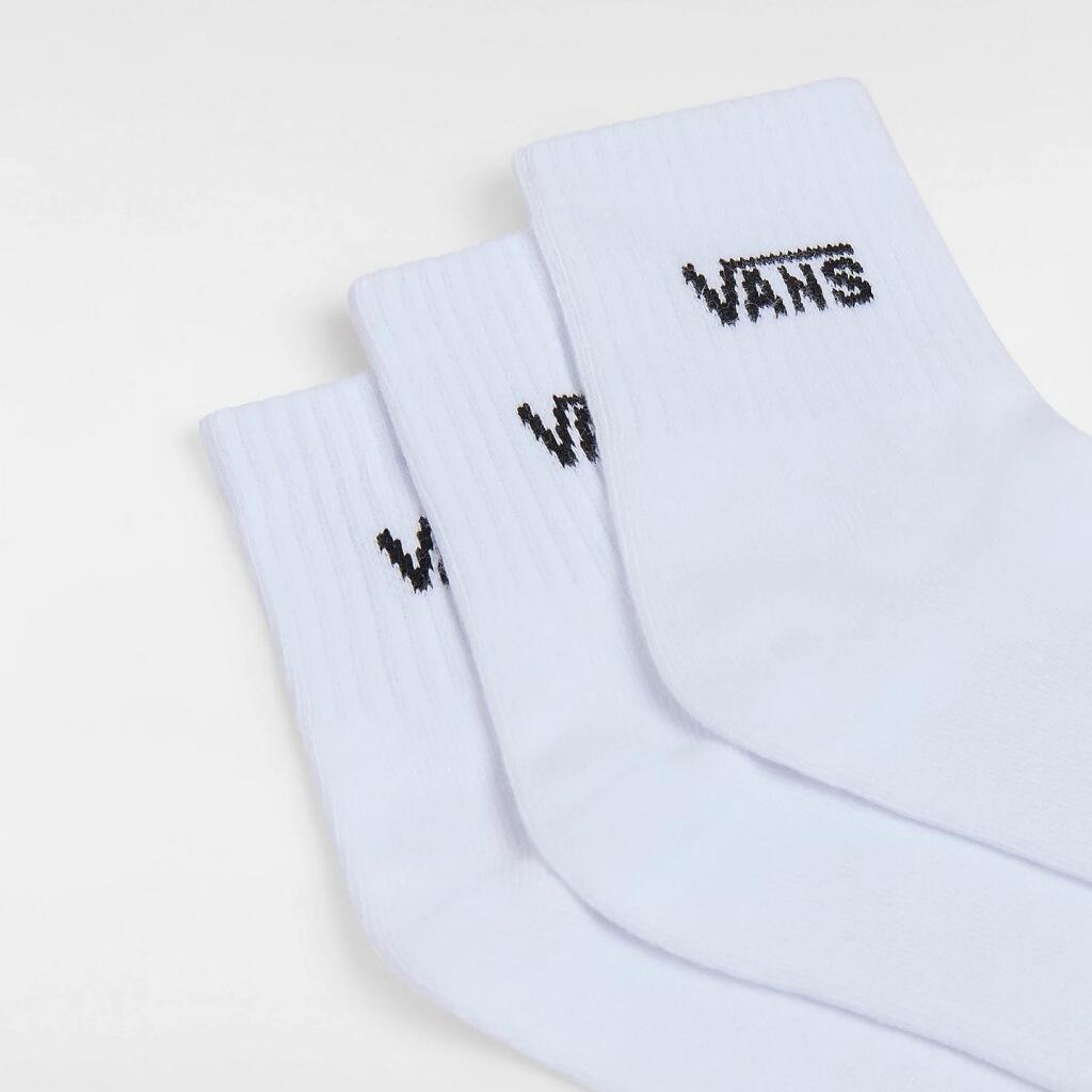 Sokken Vans Model Classic Half Crew Sock Kleur Wit 3/5