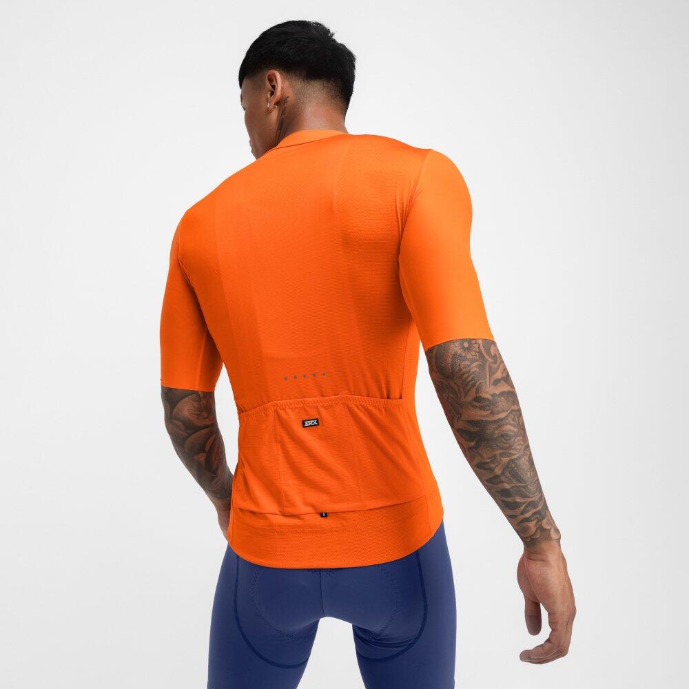 Maillot vélo ultraléger homme Cyclisme SRX Altea Orange Vif 2/8