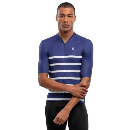 Maillot vélo ultraléger homme Cyclisme M3 Peyresourde Violet