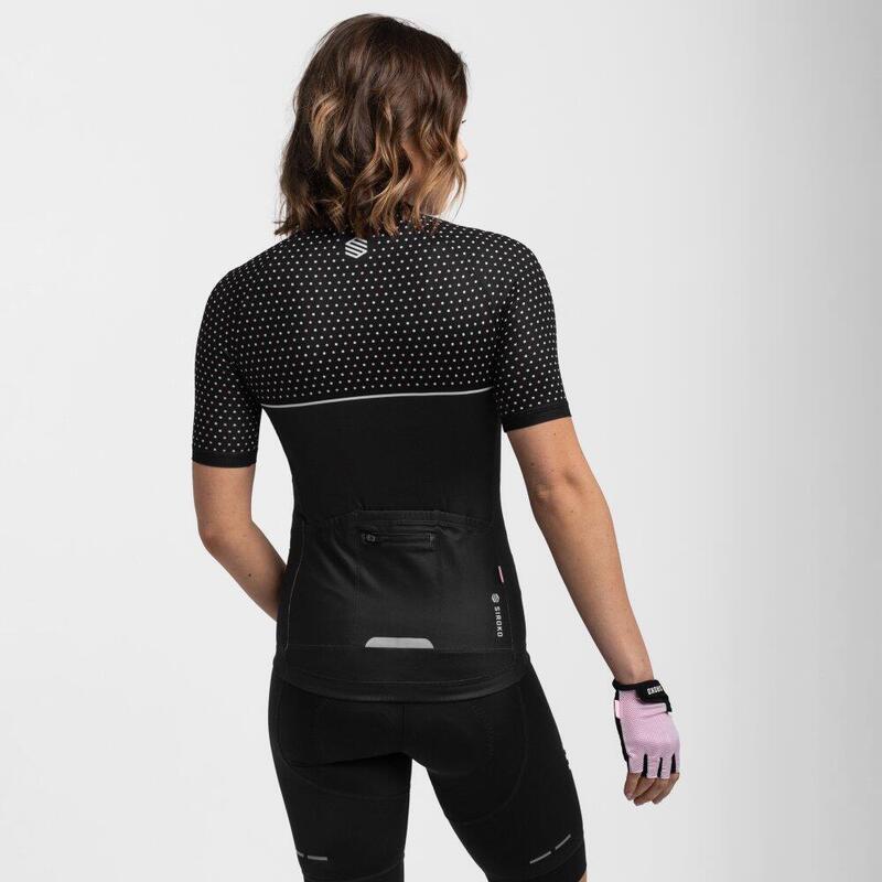Dámský ultralehký cyklistický dres M3 Milano Černá