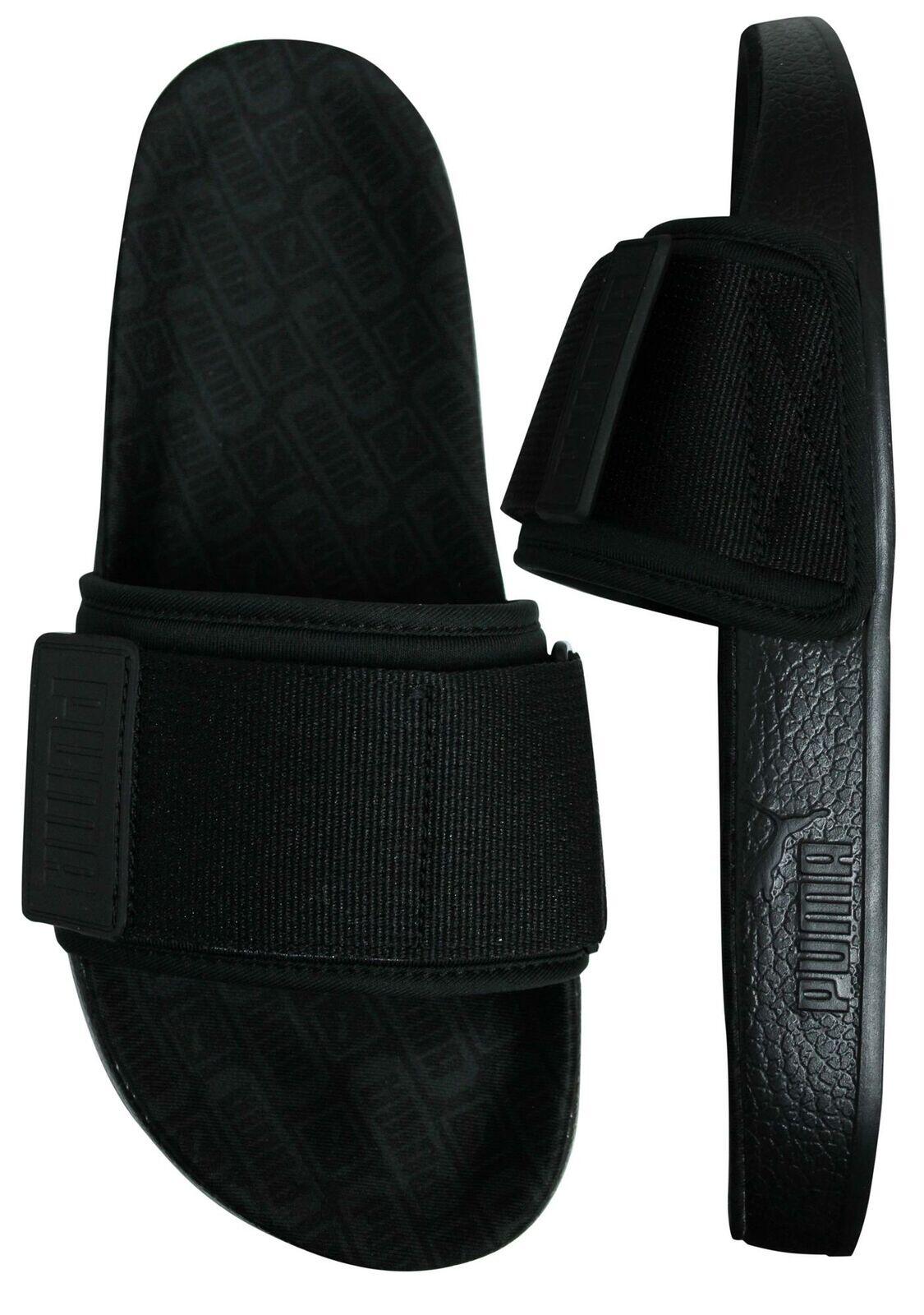 PUMA Puma Leadcat YLM Slide Mens Black Sliders
