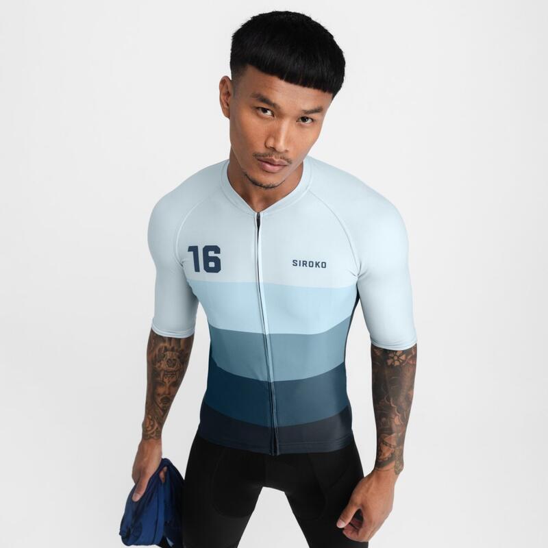 Maillot vélo manches courtes homme