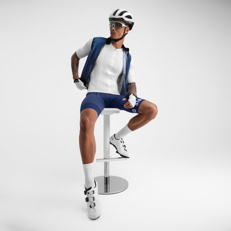 Maillot vélo ultraléger homme Cyclisme SRX Ardiden Blanc