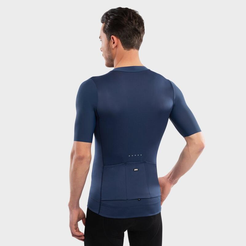 Pánský ultralehký cyklistický dres SRX Tirreno Námořní Modř