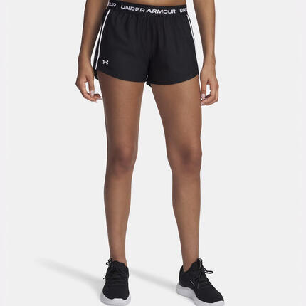 Short UA Tech™ Play Up Noir et blanc pour femme