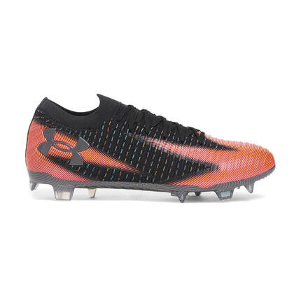 Crampons UA Shadow Elite 3 FG Orange et noir Under Armour