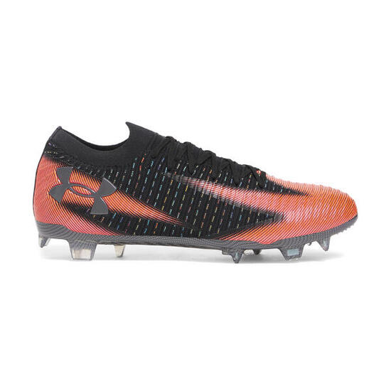 Crampons UA Shadow Elite 3 FG Orange et noir Under Armour