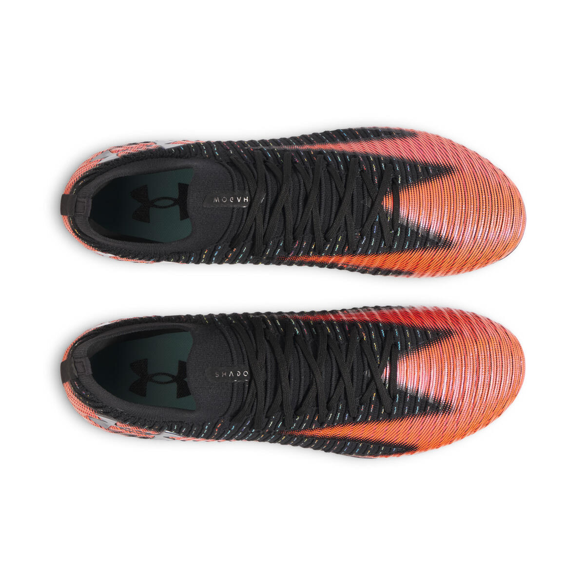Scarpe da calcio UA Shadow Elite 3 FG Arancione e Nero Under Armour 4/5