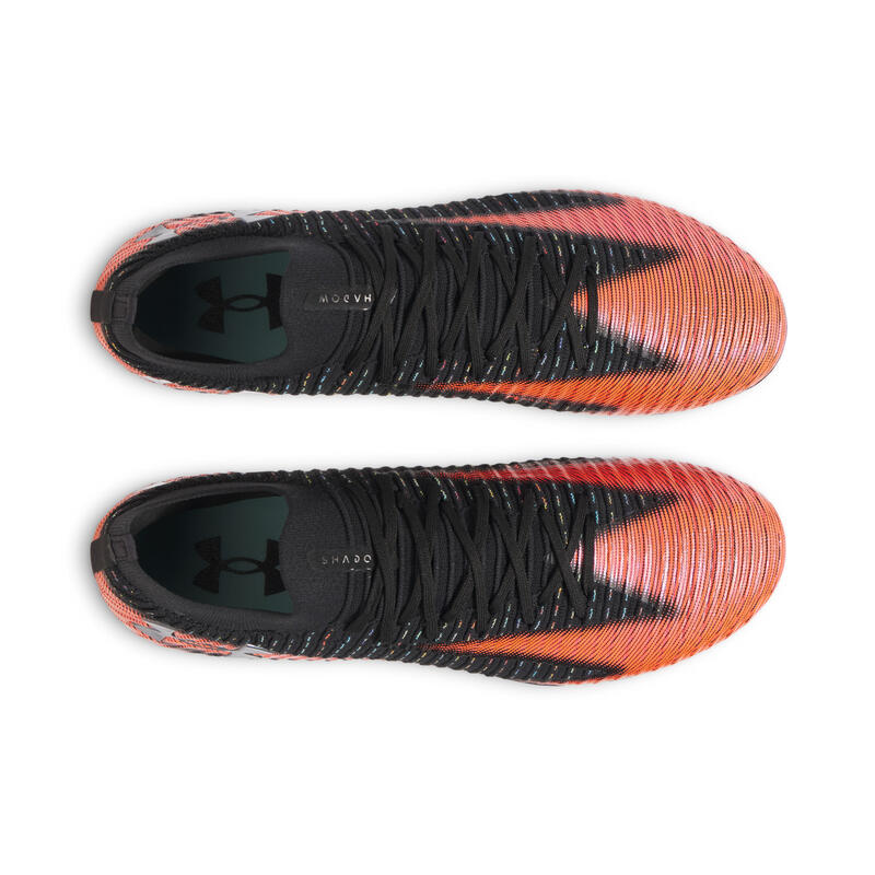Ghete de fotbal UA Shadow Elite 3 FG portocaliu și negru Under Armour