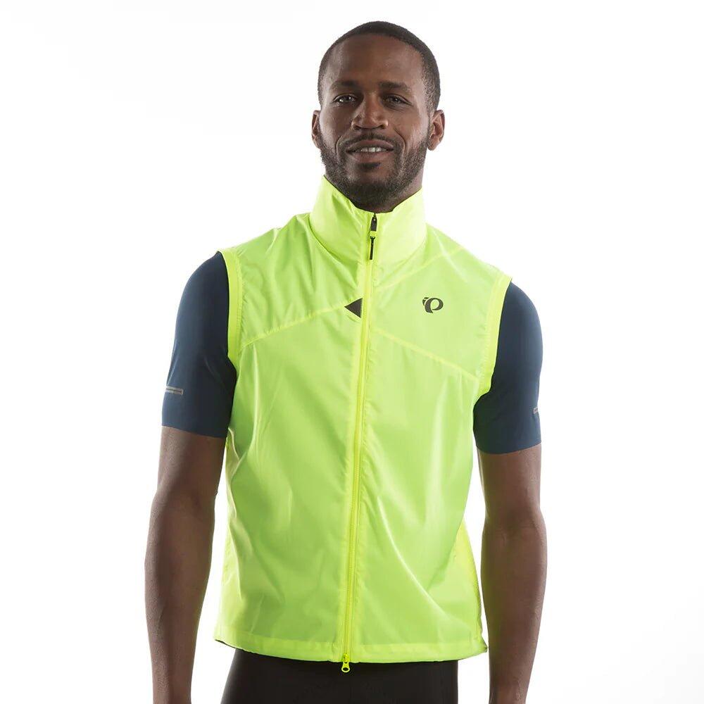 Gilet vélo visibilité Homme "Zephrr Barrier Vest" Pearl Izumi 3/4